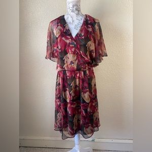 LAUREN Ralph Lauren dress with flutter sleeves